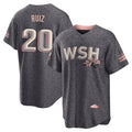 W.Nationals #20 Keibert Ruiz Player Gray City Connect Hdoa Stitched Jerseys