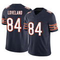C.Bears #84 Colston Loveland Player Navy Vapor F.U.S.E. Limited Home Game Hdoa Stitched Jerseys