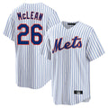 NY.Mets #26 Nolan McLean Player White Home Game Hdoa Stitched Jerseys