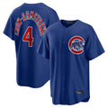 C.Cubs #4 Pete Crow-Armstrong Player Royal Home Game Hdoa Stitched Jerseys