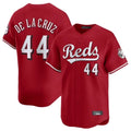 C.Reds #44 Elly De La Cruz Player Red Home Limited Hdoa Stitched Jerseys