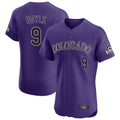 C.Rockies #9 Brenton Doyle Player Purple Limited Elite Home Hdoa Stitched Jerseys