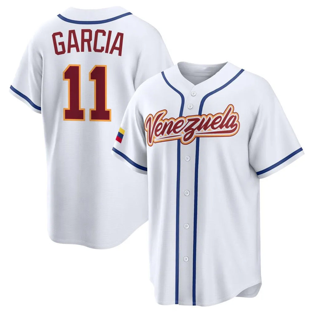 KC.Royals #11 Maikel Garcia Player White 2026 World Classic Home Hdoa Stitched Jerseys
