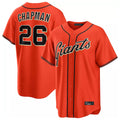 SF.Giants #26 Matt Chapman Player Orange Home Game Hdoa Stitched Jerseys