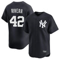 NY.Yankees #42 Mariano Rivera Player Navy Alternate Limited Home Hdoa Stitched Jerseys