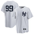 NY.Yankees #99 Aaron Judge Player White Game Home Hdoa Stitched Jerseys