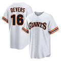 SF.Giants #16 Rafael Devers Player White Home Game Hdoa Stitched Jerseys