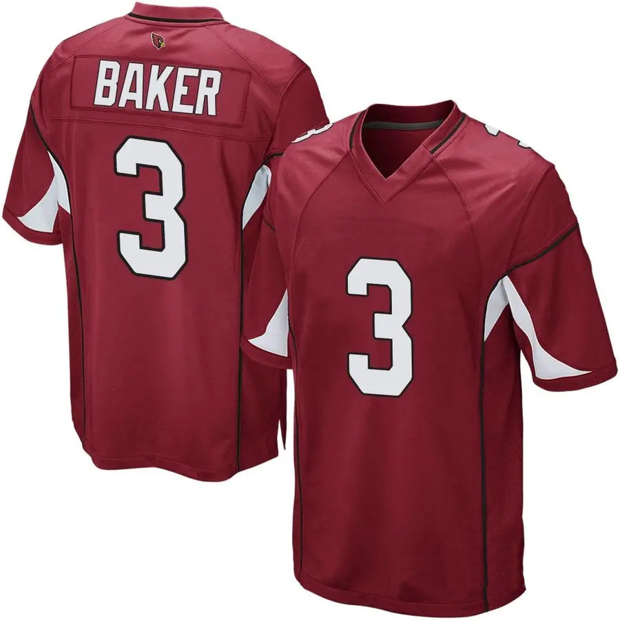 A.Cardinals #3 Budda Baker Player Cardinal Home Game Hdoa Stitched Jerseys