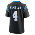 C.Panthers #4 Tetairoa McMillan Player Black Home Game Hdoa Stitched Jerseys