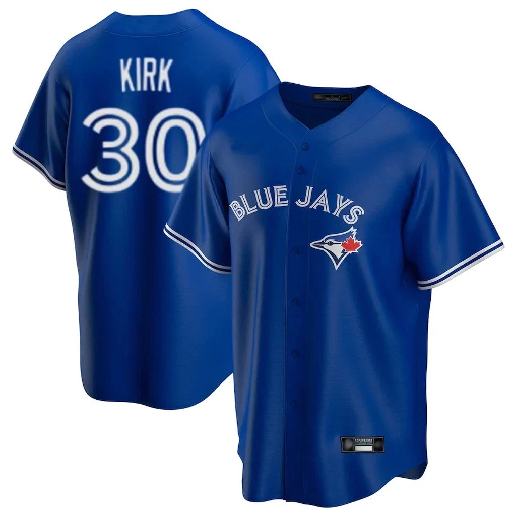 T.Blue Jays #30 Alejandro Kirk Player Royal Game Hdoa Stitched Jerseys