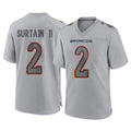 D.Broncos #2 Pat Surtain II Player Gray Atmosphere Fashion Limited Game Hdoa Stitched Jerseys