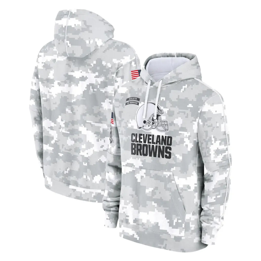 C.Browns ## Browns Blank Player Arctic Camo Salute to Service Hoodies Limited Game Hdoa Stitched Jerseys