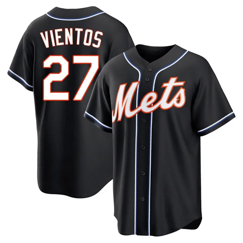 NY.Mets #27 Mark Vientos Player Black Fashion Out Game Hdoa Stitched Jerseys