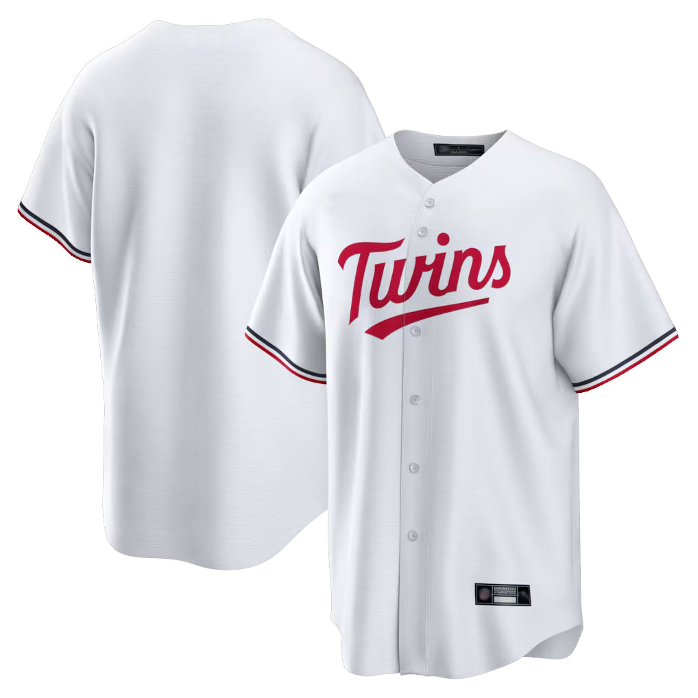 M.Twins ## Twins Blank Player White Home Game Hdoa Stitched Jerseys