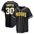 S.Diego Padres #30 Gavin Sheets Player Black 2026 Fashion Home Hdoa Stitched Jerseys