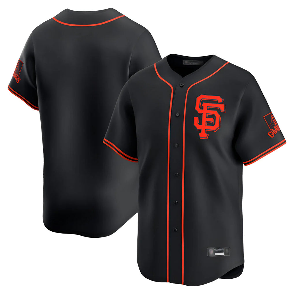 SF.Giants ## Giants Blank Player Black 2026 Home Limited Hdoa Stitched Jerseys