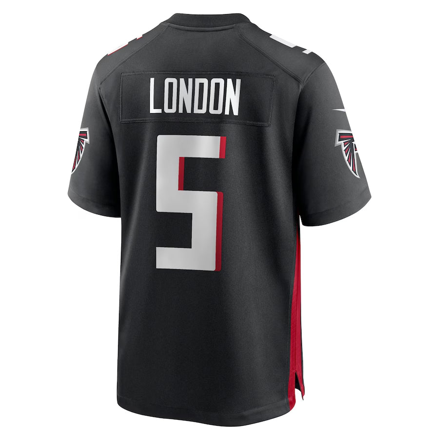 A.Falcons #5 Drake London Player Black Home Game Hdoa Stitched Jerseys
