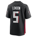 A.Falcons #5 Drake London Player Black Home Game Hdoa Stitched Jerseys