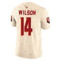 A.Cardinals #14 Michael Wilson Player Cream Rivalries Collection Vapor Limited Home Game Hdoa Stitched Jerseys