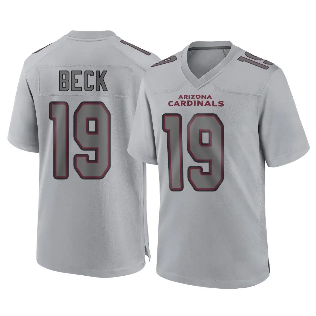 A.Cardinals #19 Carson Beck Player Gray Fashion Home Game Hdoa Stitched Jerseys