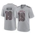 A.Cardinals #19 Carson Beck Player Gray Fashion Home Game Hdoa Stitched Jerseys
