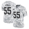 A.Cardinals #55 Dante Stills Player Camo Salute to Service Limited Home Hdoa Stitched Jerseys