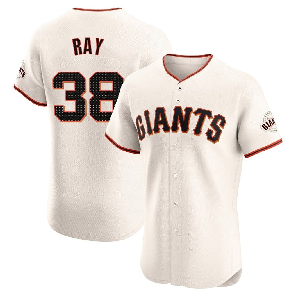 SF.Giants #38 Robbie Ray Player Cream Home Limited Elite Hdoa Stitched Jerseys