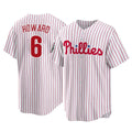 P.Phillies #6 Ryan Howard Player White Home Game Hdoa Stitched Jerseys