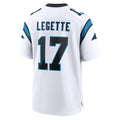 C.Panthers #17 Xavier Legette Player White Home Game Hdoa Stitched Jerseys