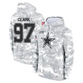 D.Cowboys #97 Kenny Clark Player Arctic Camo Salute to Service Hoodies Limited Game Hdoa Stitched Jerseys