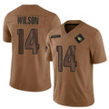 A.Cardinals #14 Michael Wilson Player Brown Salute To Service Limited Game Hdoa Stitched Jerseys