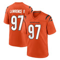 C.Bengals #97 Dexter Lawrence II Player Orange Home Game Hdoa Stitched Jerseys