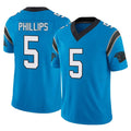 C.Panthers #5 Jaelan Phillips Player Blue Vapor F.U.S.E. Limited Home Game Hdoa Stitched Jerseys