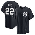 NY.Yankees #22 Ben Rice Player Navy Game Home Hdoa Stitched Jerseys