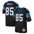 C.Panthers #85 Wesley Walls Player Black Mitchell & Ness Legacy Replica Hdoa Stitched Jerseys