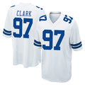 D.Cowboys #97 Kenny Clark Player White Home Game Hdoa Stitched Jerseys
