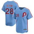 P.Phillies #28 Alec Bohm Player Light Blue Home Limited Hdoa Stitched Jerseys