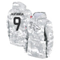 D.Broncos #9 Talanoa Hufanga Player Arctic Camo Salute to Service Hoodies Limited Game Hdoa Stitched Jerseys