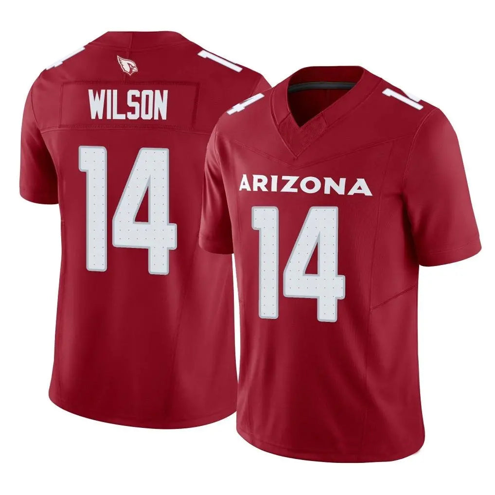 A.Cardinals #14 Michael Wilson Player Cardinal Vapor F.U.S.E. Limited Home Game Hdoa Stitched Jerseys