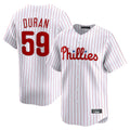 P.Phillies #59 Jhoan Duran Player White Home Limited Hdoa Stitched Jerseys