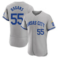 KC.Royals #55 Cole Ragans Player Gray Limited Elite Home Game Hdoa Stitched Jerseys