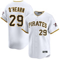 P.Pirates #29 Ryan O'Hearn Player White Home Limited Hdoa Stitched Jerseys