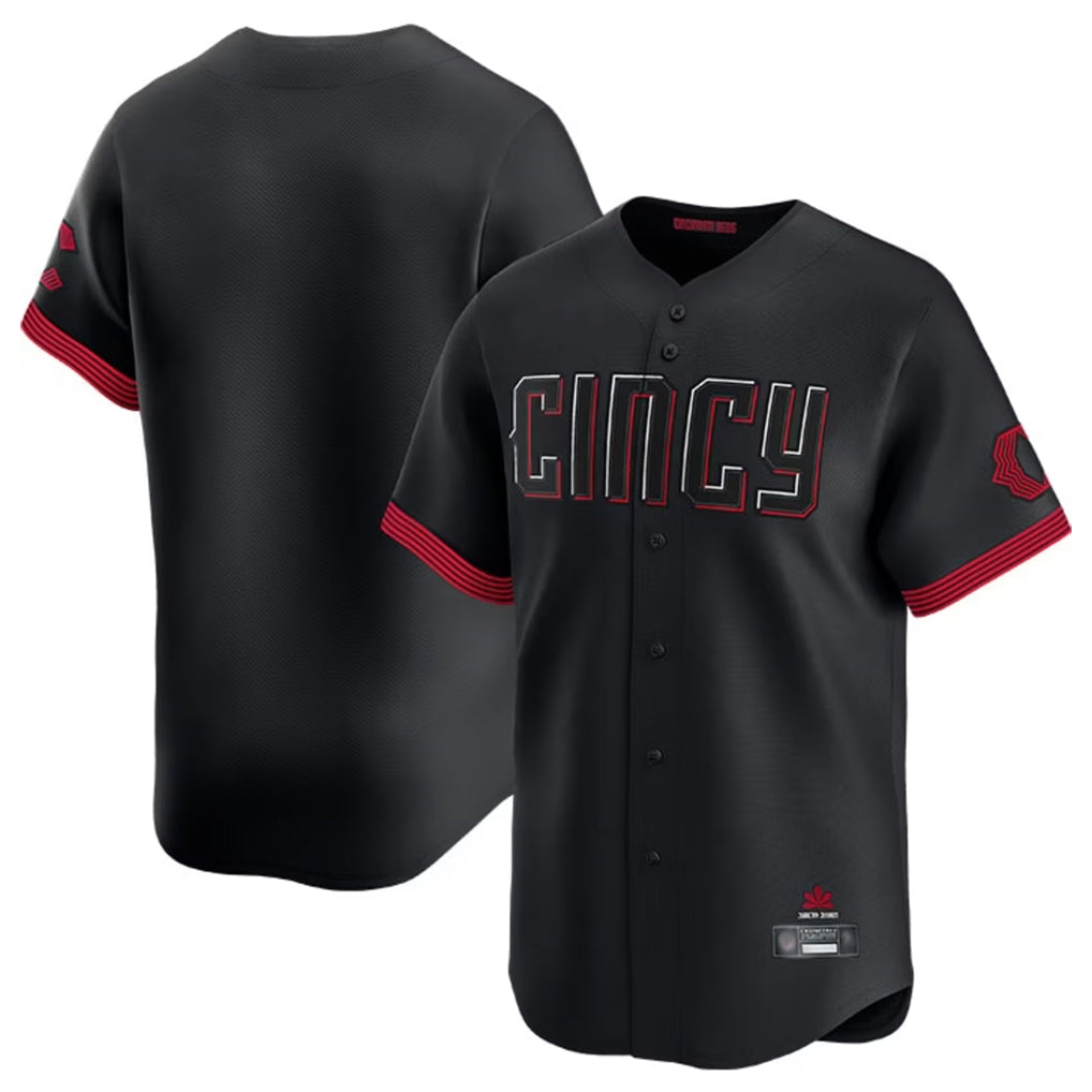 C.Reds ## Red Blank Player Black City Connect Home Limited Hdoa Stitched Jerseys