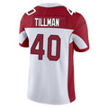 A.Cardinals #40 Pat Tillman Player White Vapor Limited Home Game Hdoa Stitched Jerseys