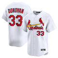 St. Louis Cardinals #33 Brendan Donovan Player White Home Limited Hdoa Stitched Jerseys