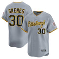 P.Pirates #30 Paul Skenes Player Gray Road Home Limited Hdoa Stitched Jerseys