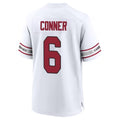 A.Cardinals #6 James Conner Player White Home Game Hdoa Stitched Jerseys