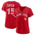 T.Blue Jays #15 Chad Green Player Red Home Limited Hdoa Stitched Jerseys