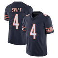 C.Bears #4 D'Andre Swift Player Navy Vapor Untouchable Limited Home Game Hdoa Stitched Jerseys