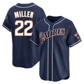 S.Diego Padres #22 Mason Miller Player Navy Cooperstown Collection Limited Home Hdoa Stitched Jerseys